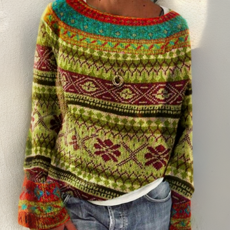 CARA - ELEGANTER HANDGEFERTIGTER PULLOVER