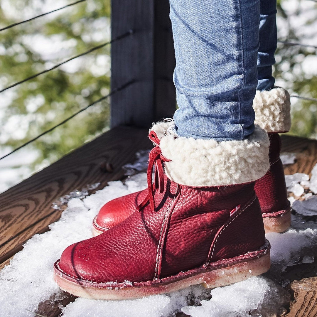 Hendrika - Wasserdichte Lederstiefel für Damen