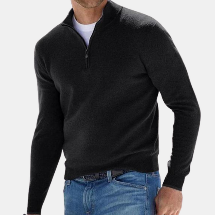 Dylan | Stylischer Reißverschluss Pullover