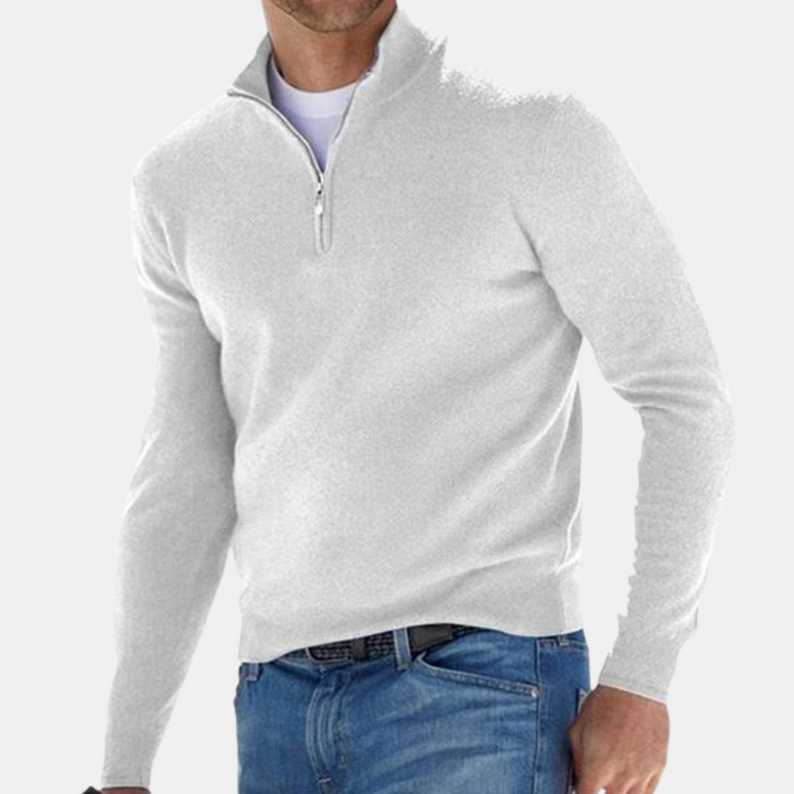 Dylan | Stylischer Reißverschluss Pullover