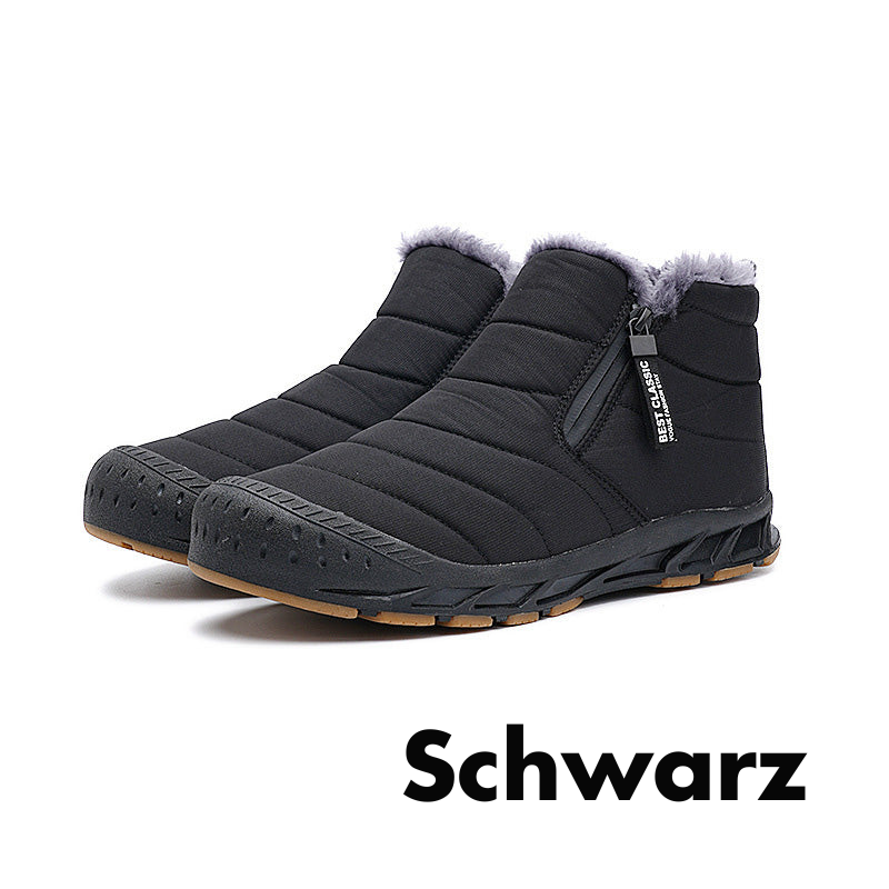 SnowFlex | Warme, pelzgefütterte, wasserdichte Outdoor-Schneestiefel