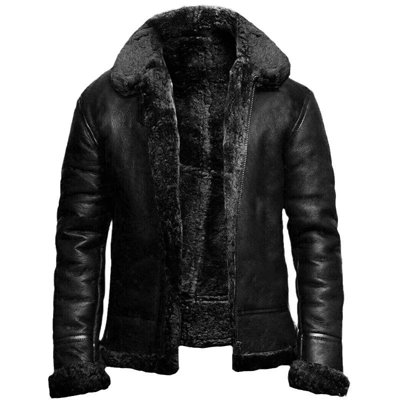 Rivi™ | leder winterjacke