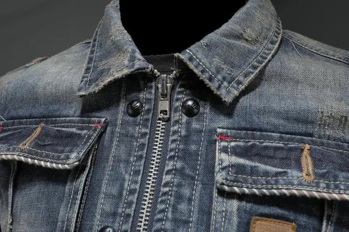 Carlo | Retro-Denim Jacke