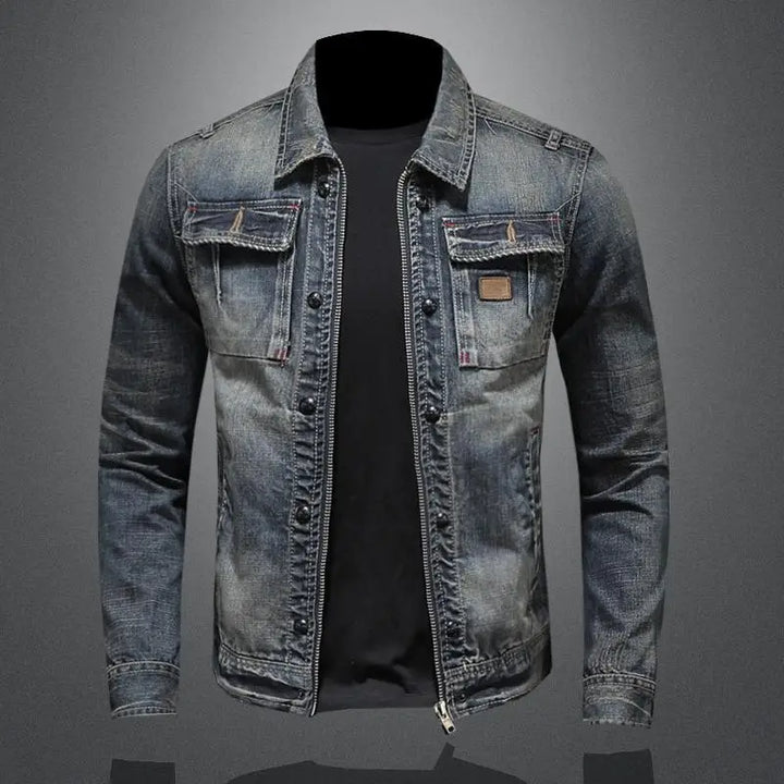 Carlo | Retro-Denim Jacke