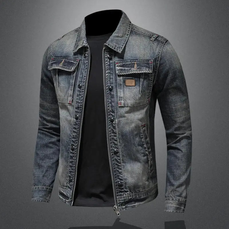 Carlo | Retro-Denim Jacke