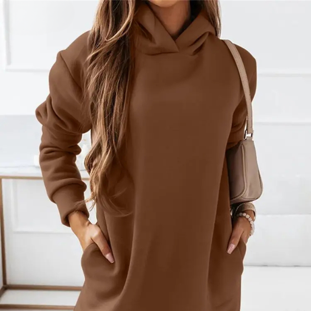 Elvira Hoodie Kleid für Damen