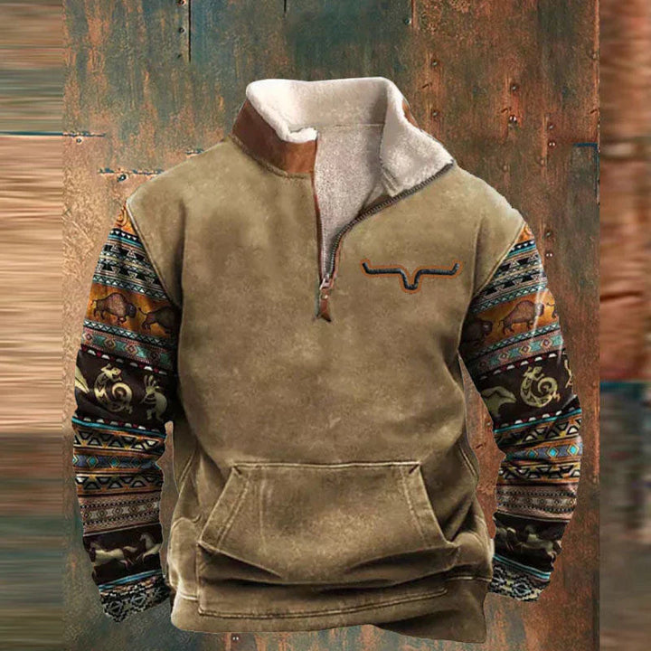 Dave | Viertel-Reißverschluss-Pullover