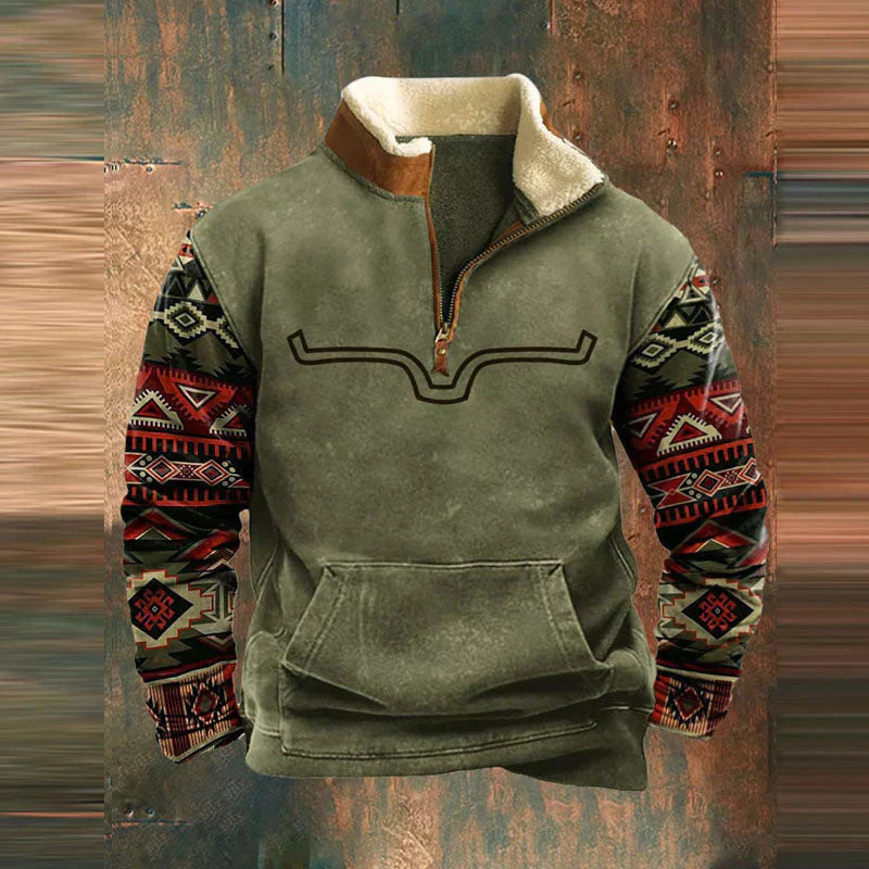 Dave | Viertel-Reißverschluss-Pullover
