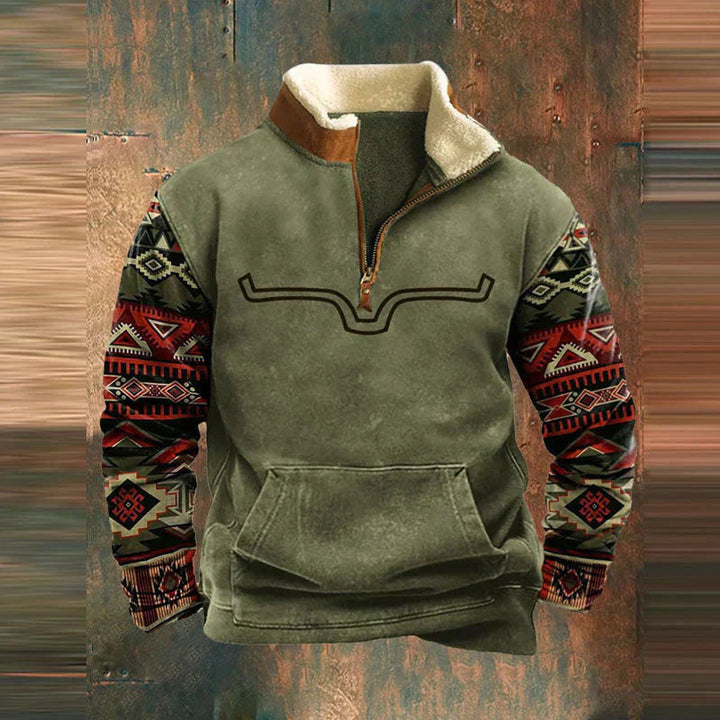 Dave | Viertel-Reißverschluss-Pullover