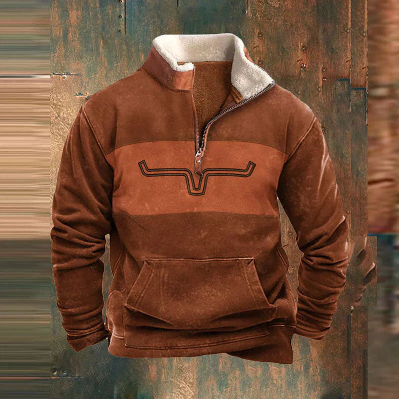Dave | Viertel-Reißverschluss-Pullover