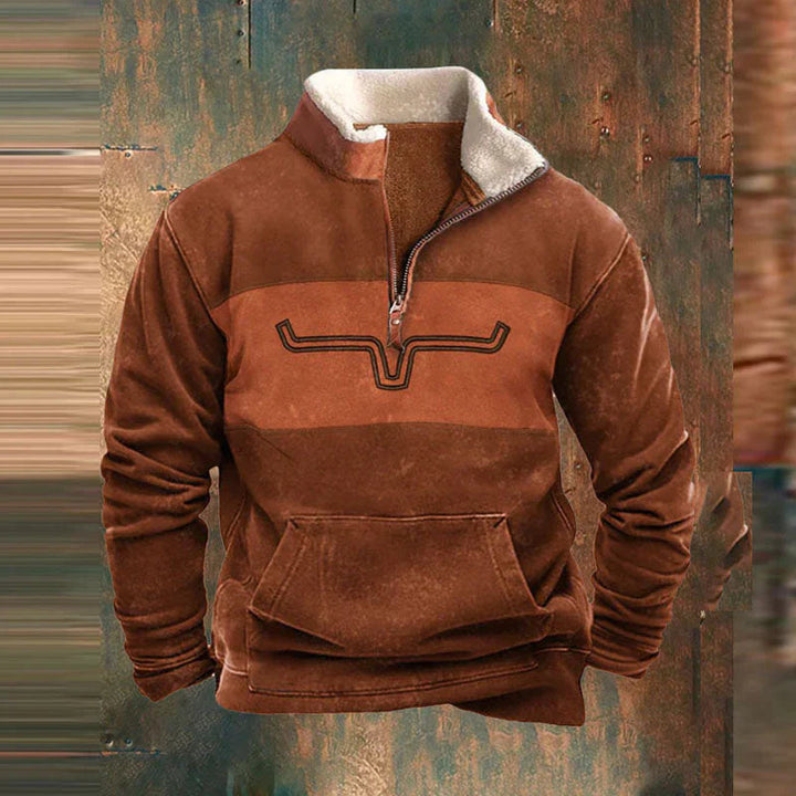 Dave | Viertel-Reißverschluss-Pullover