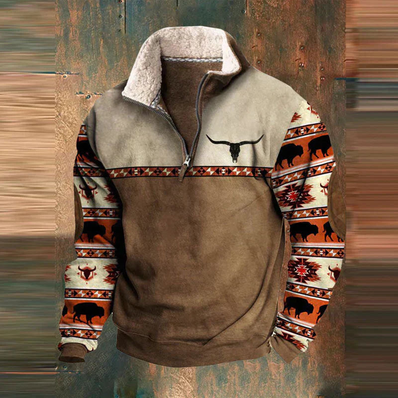 Dave | Viertel-Reißverschluss-Pullover
