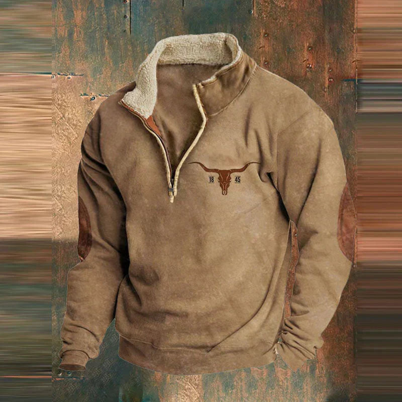 Dave | Viertel-Reißverschluss-Pullover