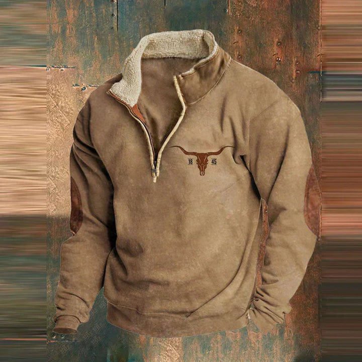 Dave | Viertel-Reißverschluss-Pullover