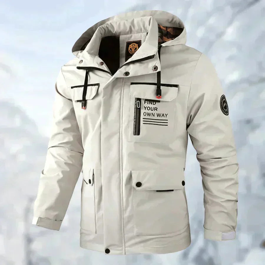 von Muller™ - Bequeme wind- und wasserdichte Outdoor-Jacke