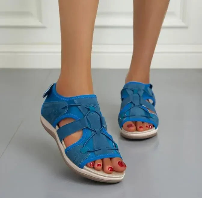 Emilia | Orthopädische Sommersandalen mit Fußgewölbestütze